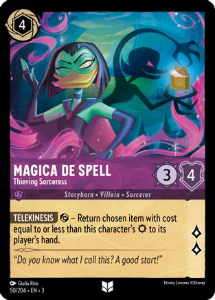 (050/204)  Magica De Spell - Thieving Sorceress - Into the Inklands  Normal