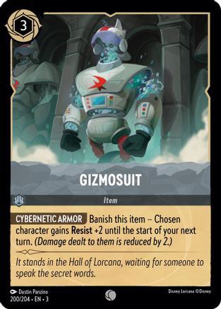 Gizmosuit (200/204) - Into the Inklands Cold Foil