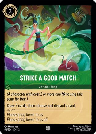 Strike a Good Match (96/204) - Into the Inklands Cold Foil