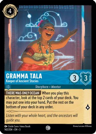 Gramma Tala - Keeper of Ancient Stories (142/204) - Into the Inklands Cold Foil