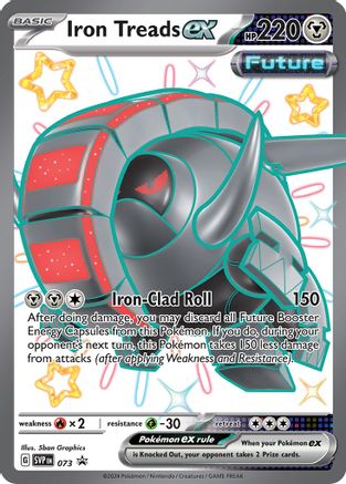 Iron Treads ex (73) - SV Scarlet & Violet Promo Cards Holofoil - Promo