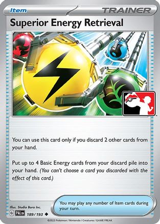 Superior Energy Retrieval 189 - Prize Pack Series Cards