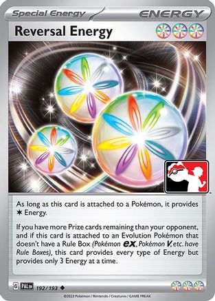 Reversal Energy 192 - Prize Pack Series Cards