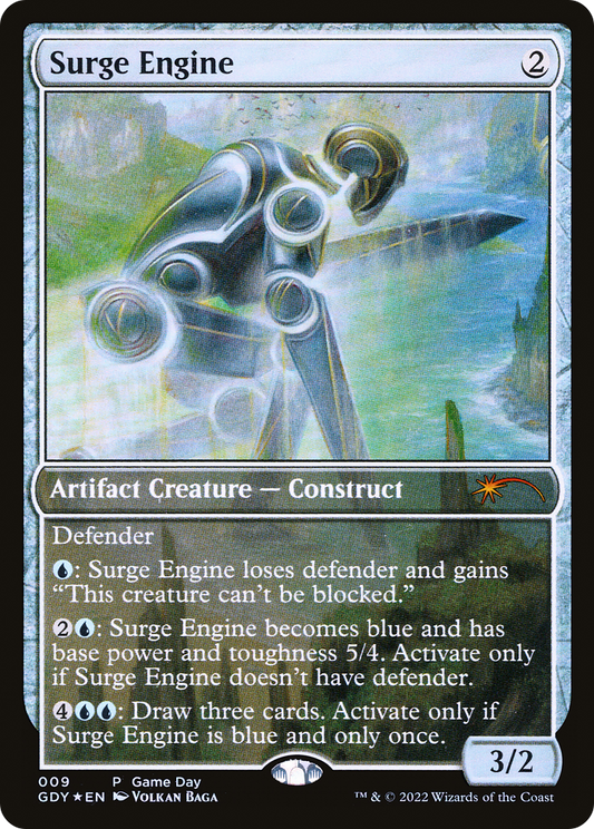 Surge Engine (GDY-009) - Game Day Promos Foil