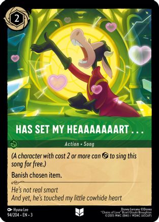 (094/204)  Has Set My Heaaaaaaart . . . - Into the Inklands  Normal