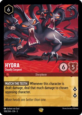 (108/204)  Hydra - Deadly Serpent - Into the Inklands  Normal