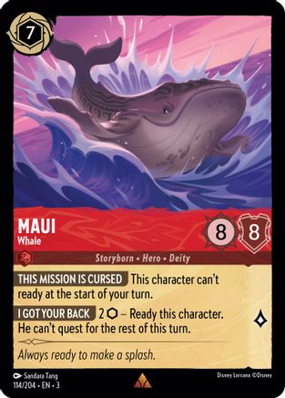 Maui - Whale (114/204) - Into the Inklands