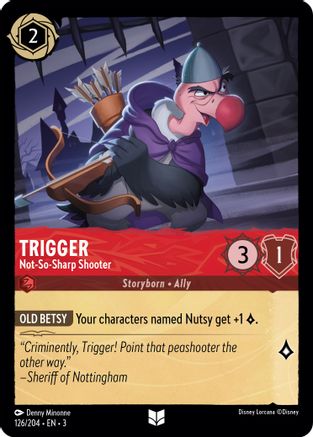 (126/204)  Trigger - Not-So-Sharp Shooter - Into the Inklands  Normal