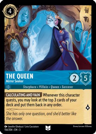(156/204)  The Queen - Mirror Seeker - Into the Inklands  Normal