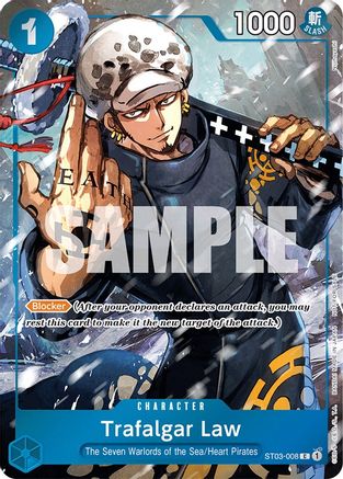 (ST03-008) Trafalgar Law (Event Pack Vol. 3) - One Piece Promotion Cards Foil