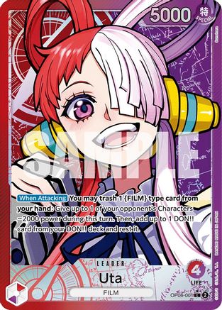(OP06-001) Uta (Alternate Art) - Wings of the Captain Foil