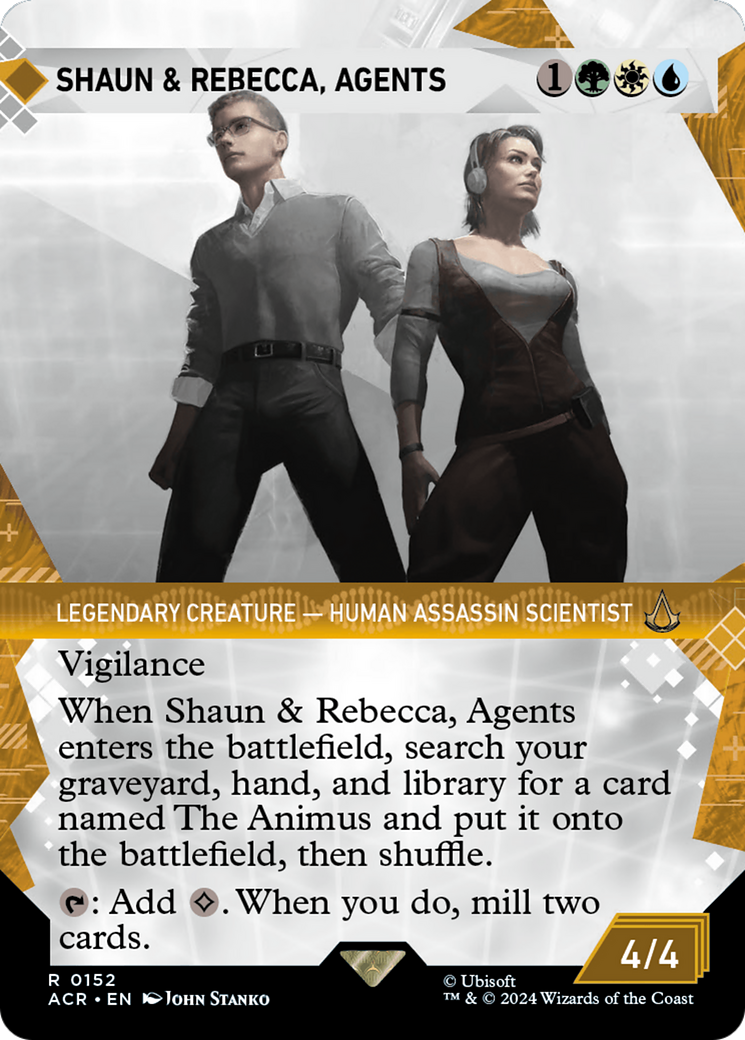 Shaun & Rebecca, Agents (ACR-152) - Assassin's Creed: (Showcase) (Borderless)