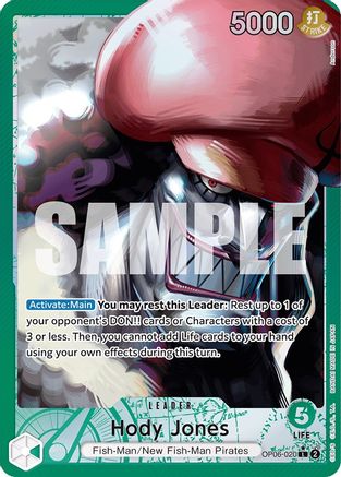 (OP06-020) Hody Jones (020) (Alternate Art) - Wings of the Captain Foil