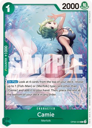 (OP06-025) Camie - Wings of the Captain Foil