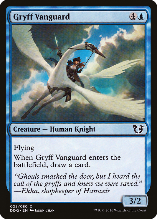 Gryff Vanguard (DDQ-025) - Duel Decks: Blessed vs. Cursed