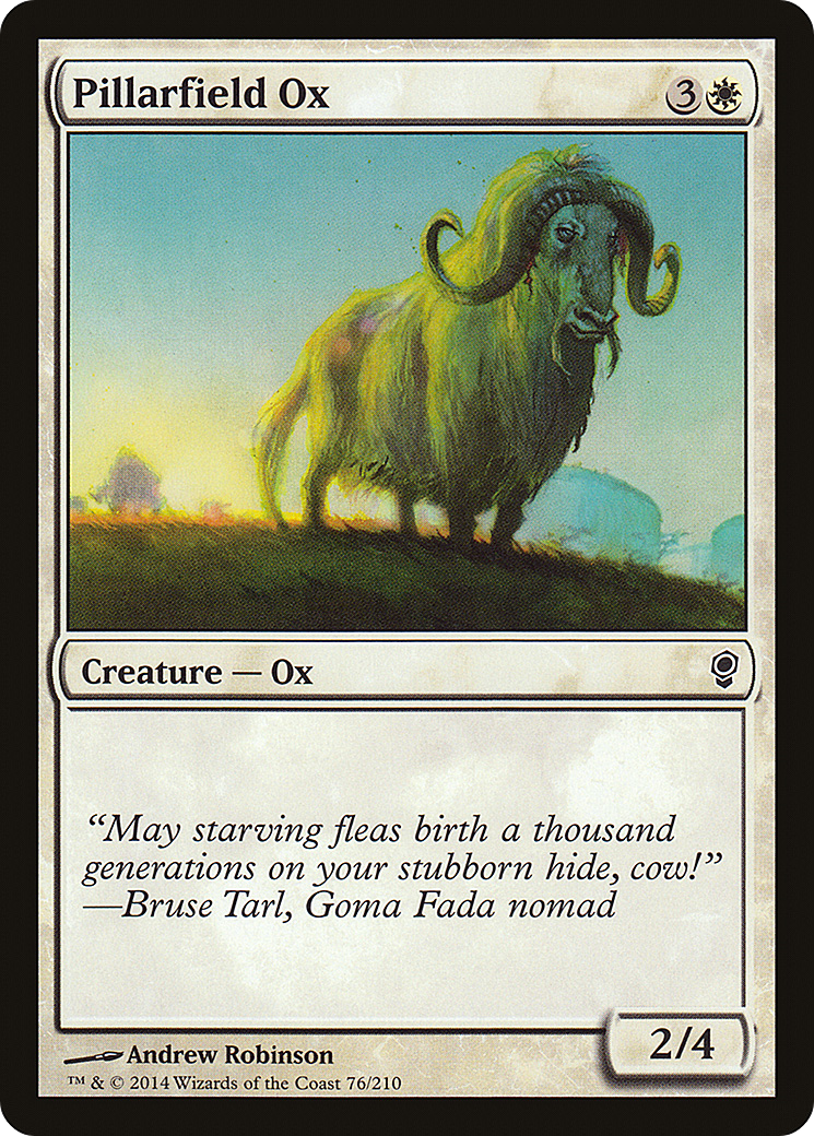 Pillarfield Ox (CNS-076) - Conspiracy Foil