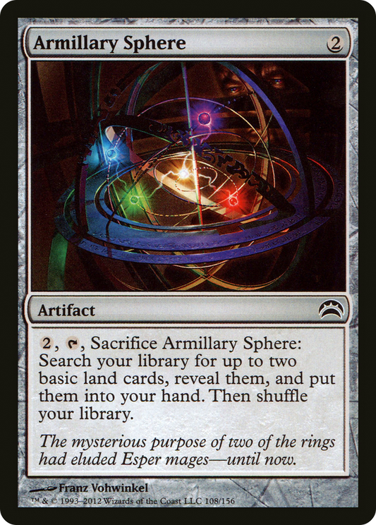 Armillary Sphere (PC2-108) - Planechase 2012