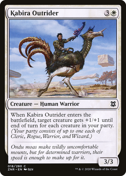 Kabira Outrider (ZNR-018) - Zendikar Rising