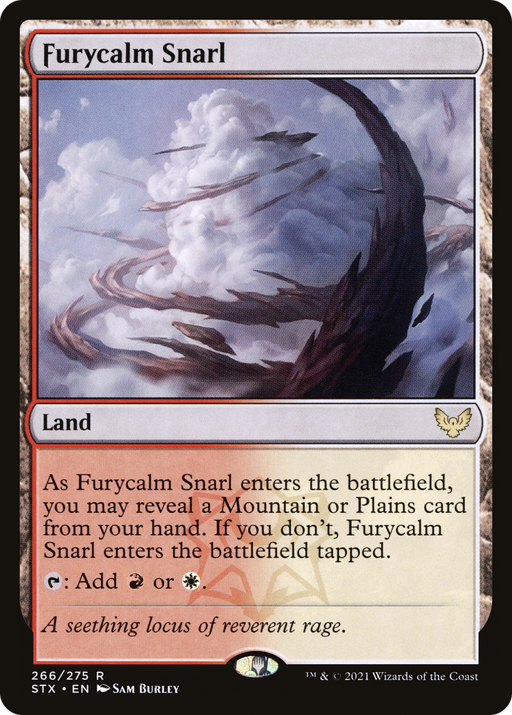 Furycalm Snarl (STX-266) - Strixhaven: School of Mages Foil