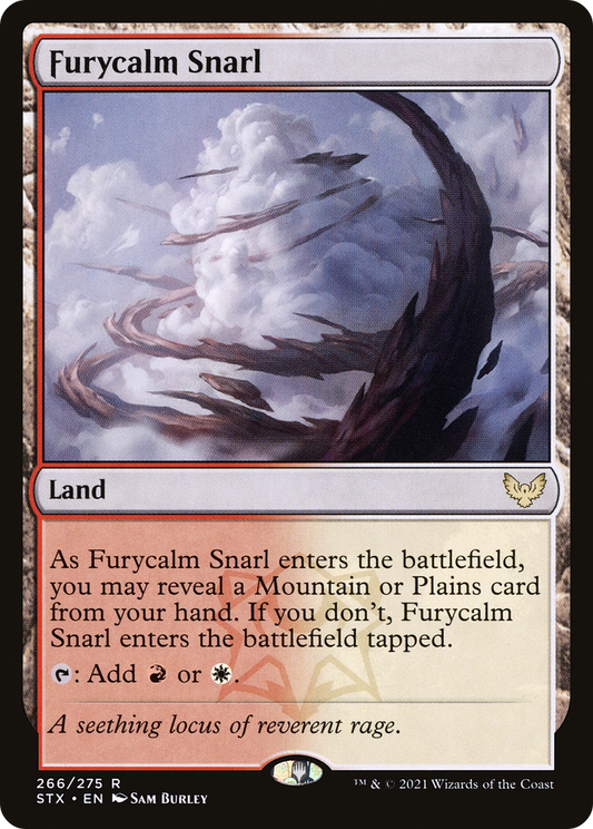 Furycalm Snarl (STX-266) - Strixhaven: School of Mages Foil