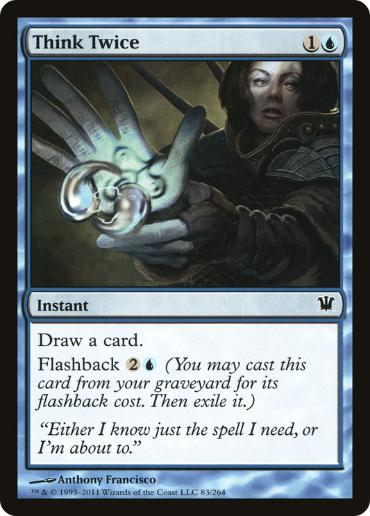 Think Twice (ISD-083) - Innistrad Foil