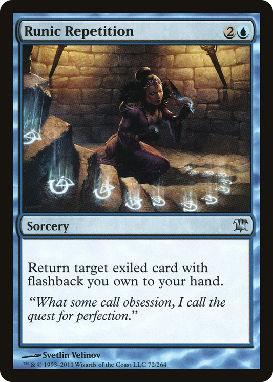 Runic Repetition (ISD-072) - Innistrad Foil