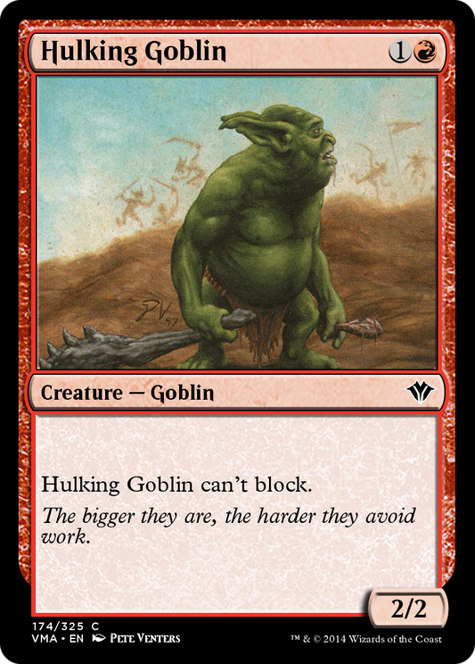 Hulking Goblin (VMA-174) - Vintage Masters