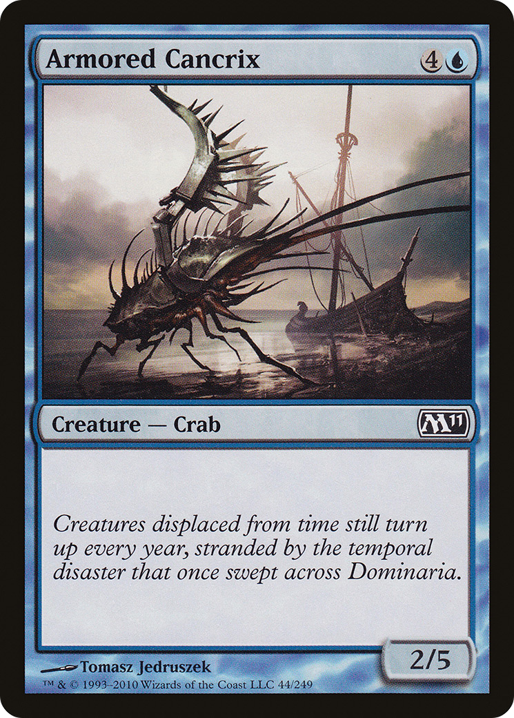 Armored Cancrix (M11-044) - Magic 2011 Foil