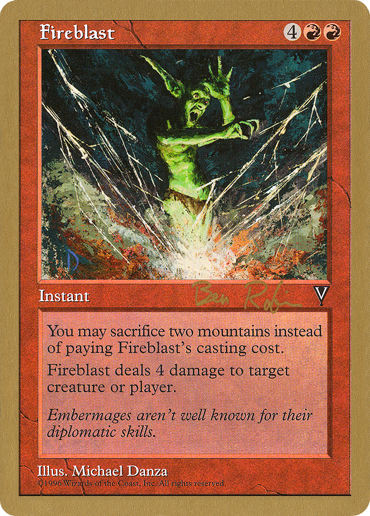 Fireblast (WC98-BR79) - World Championship Decks 1998