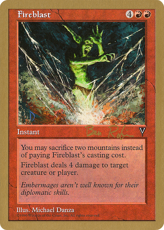 Fireblast (WC98-BR79) - World Championship Decks 1998