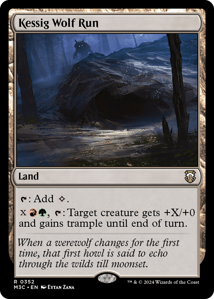 Kessig Wolf Run (M3C-352) - Modern Horizons 3 Commander