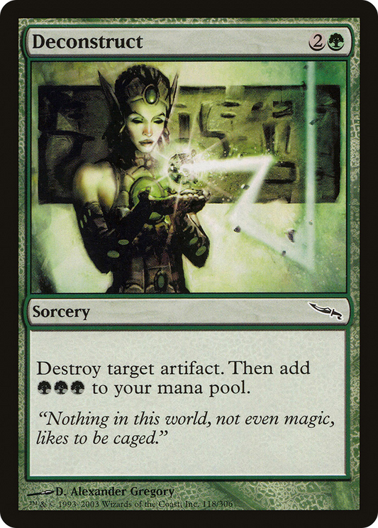 Deconstruct (MRD-118) - Mirrodin