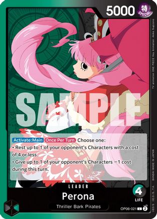 (OP06-021) Perona (021) - Wings of the Captain Normal