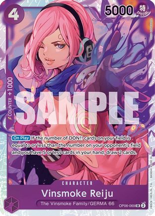 (OP06-069) Vinsmoke Reiju (069) - Wings of the Captain Foil