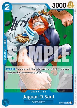 (OP06-053) Jaguar.D.Saul - Wings of the Captain Normal