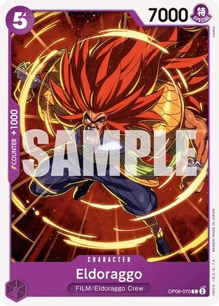 (OP06-070) Eldoraggo - Wings of the Captain Normal
