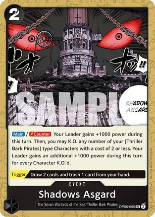 (OP06-095) Shadows Asgard - Wings of the Captain Normal