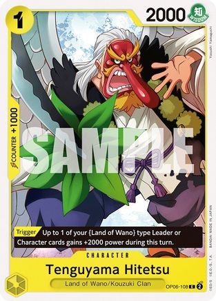 (OP06-108) Tenguyama Hitetsu - Wings of the Captain Normal