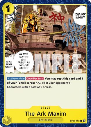 (OP06-117) The Ark Maxim - Wings of the Captain Normal