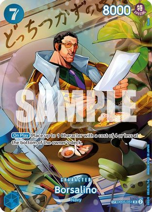 (OP05-051) Borsalino (SP) - Wings of the Captain Foil