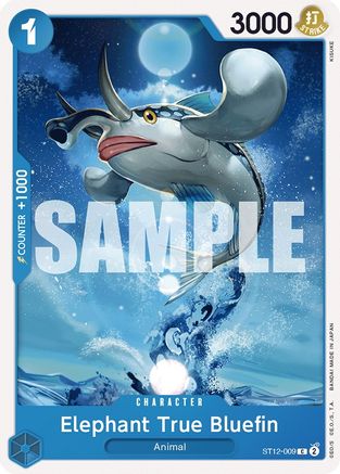 (ST12-009) Elephant True Bluefin - Starter Deck 12: Zoro and Sanji Normal