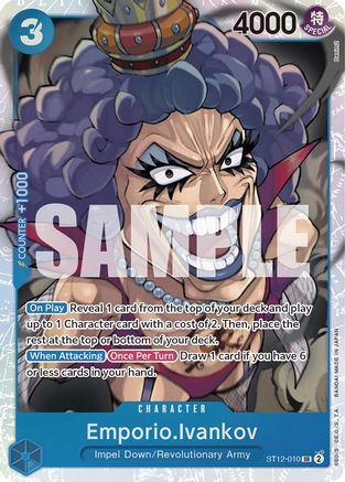 (ST12-010) Emporio.Ivankov - Starter Deck 12: Zoro and Sanji Foil