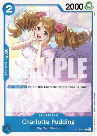 (ST12-012) Charlotte Pudding - Starter Deck 12: Zoro and Sanji Normal