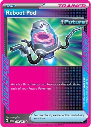 Reboot Pod (158/162) - SV05 Temporal Forces Holofoil - ACE SPEC Rare