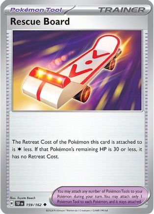 Rescue Board (159/162) - SV05 Temporal Forces  - Uncommon