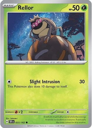 Rellor (23/162) - SV05 Temporal Forces Reverse Holofoil - Common