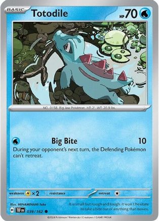 Totodile 39 - SV05 Temporal Forces