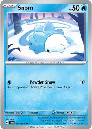 Snom (45/162) - SV05 Temporal Forces Reverse Holofoil - Common