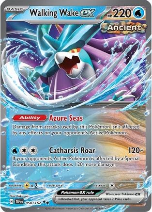 Walking Wake ex (50/162) - SV05 Temporal Forces Holofoil - Double Rare