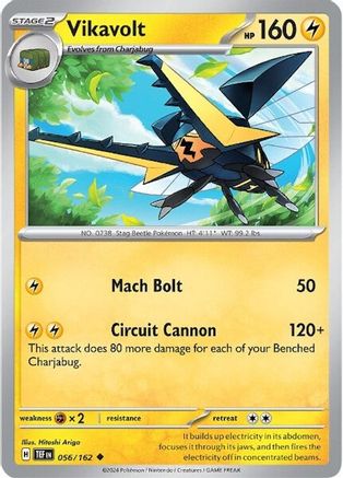 Vikavolt 56 - SV05 Temporal Forces Reverse Holofoil